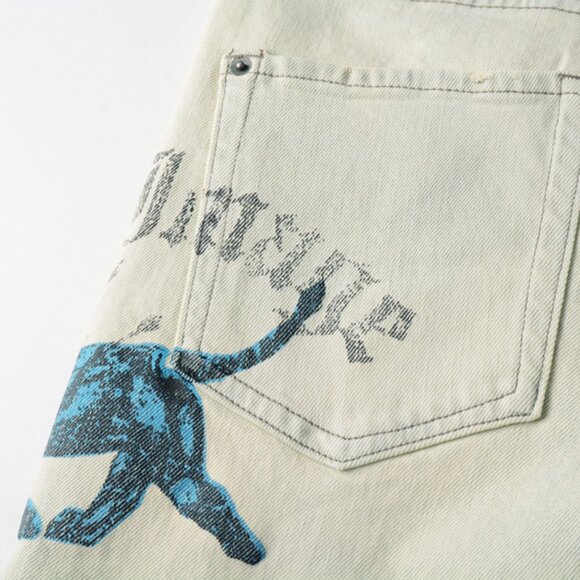 Ksubi Washed Distressed Ripped Raw Edge Skinny Jeans - Picture 12 of 12